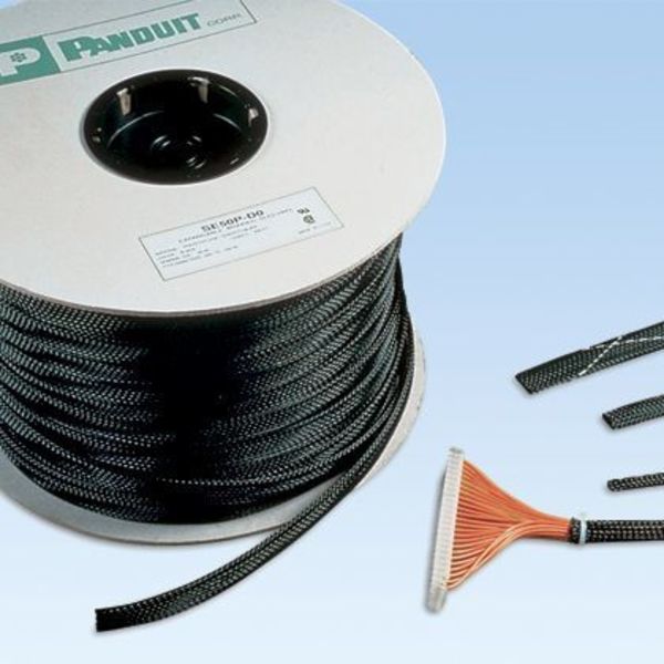 Panduit Exp. Sleeving, 1.25" (31.8mm), Gray SE125P-TR8